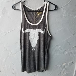 SMYM gray bullhead tank small mellow